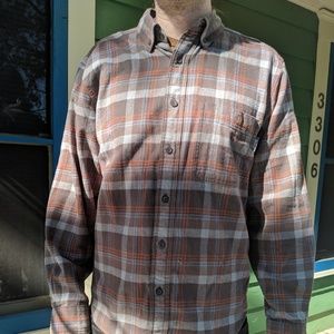 Woolrich Button Up Flannel Shirt Men's M